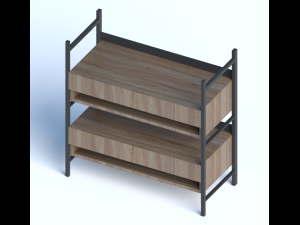 01Shoe Rack 3D 모델