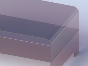Glass Coffee Table 3D Model