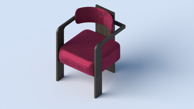 Arm chair 3D 모델 .c4d .max .obj .3ds .fbx .stl .blend 