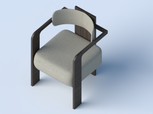 Arm chair 3D 모델