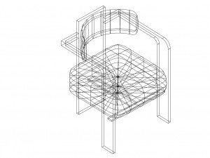 Arm chair 3D 모델