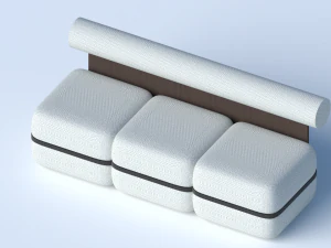 Set sofa 3D Model