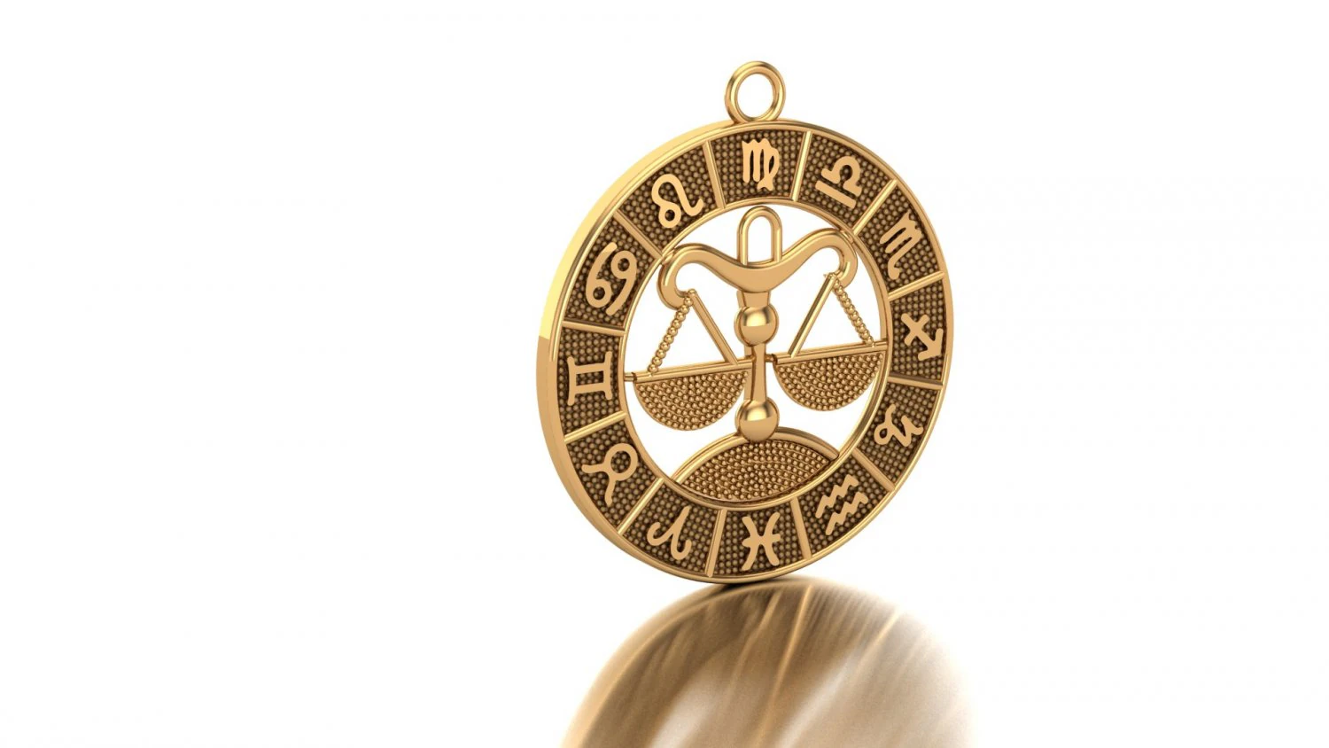 Medallion 3D Model .c4d .max .obj .3ds .fbx .stl .blend 