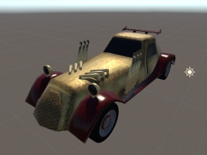 Hotroad Steampunk 3D मॉडल