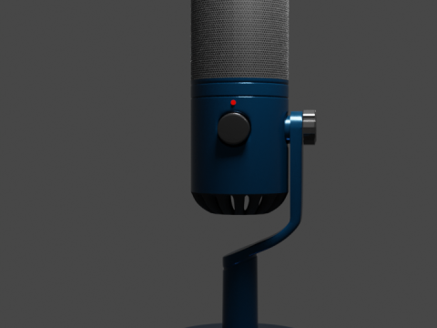 of microphone 3D-Modell