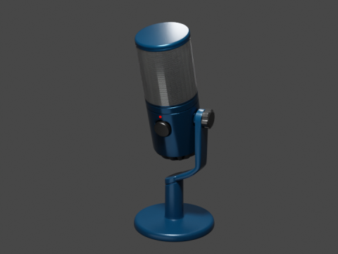 of microphone 3D Model