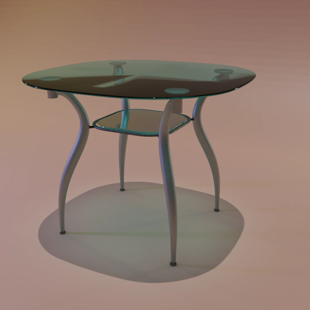 Table 3D Model .c4d .max .obj .3ds .fbx .stl .blend 