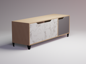 Bedside table 3D Model