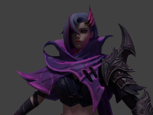 Female Modèle 3D