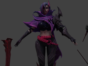Female Modèle 3D