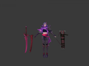 Female Modèle 3D