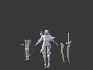 Female Modèle 3D