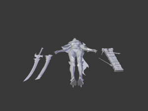 Female Modèle 3D