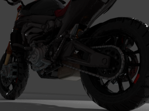 Ducati motorbike 3D Model