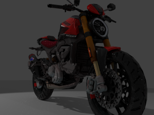 Ducati motorbike 3D Model