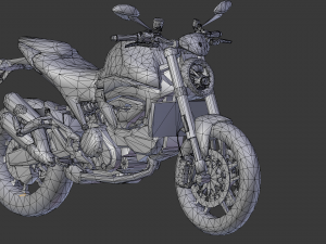 Ducati motorbike 3D Model