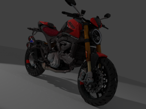 Ducati motorbike 3D Model
