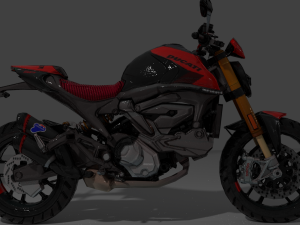 Ducati motorbike 3D Model