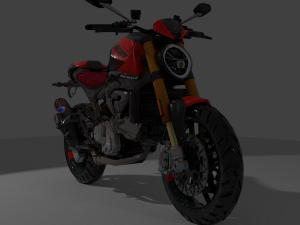 Ducati motorbike 3D Model