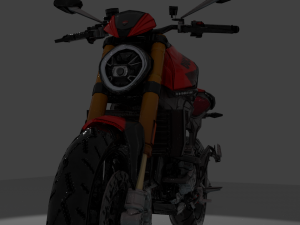 Ducati motorbike 3D Model