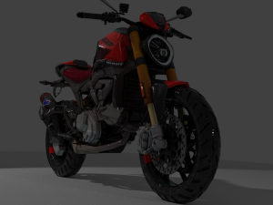 Ducati motorbike 3D Model