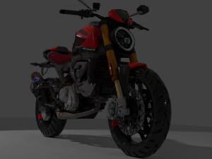 Ducati motorbike 3D Model