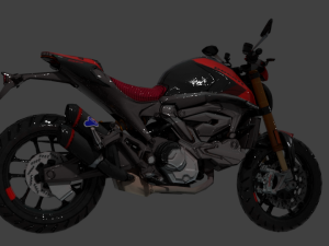 Ducati motorbike 3D Model