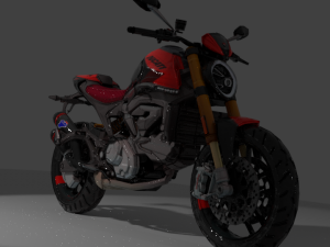 Ducati motorbike 3D Model