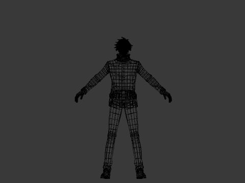 Gojo Satoru -Jujutsu Kaisen Modello 3D