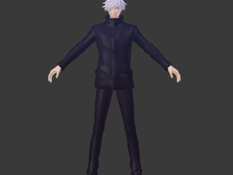 Gojo Satoru -Jujutsu Kaisen Modello 3D