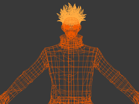 Gojo Satoru -Jujutsu Kaisen Modello 3D