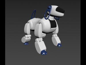 Robot dog 3D Model