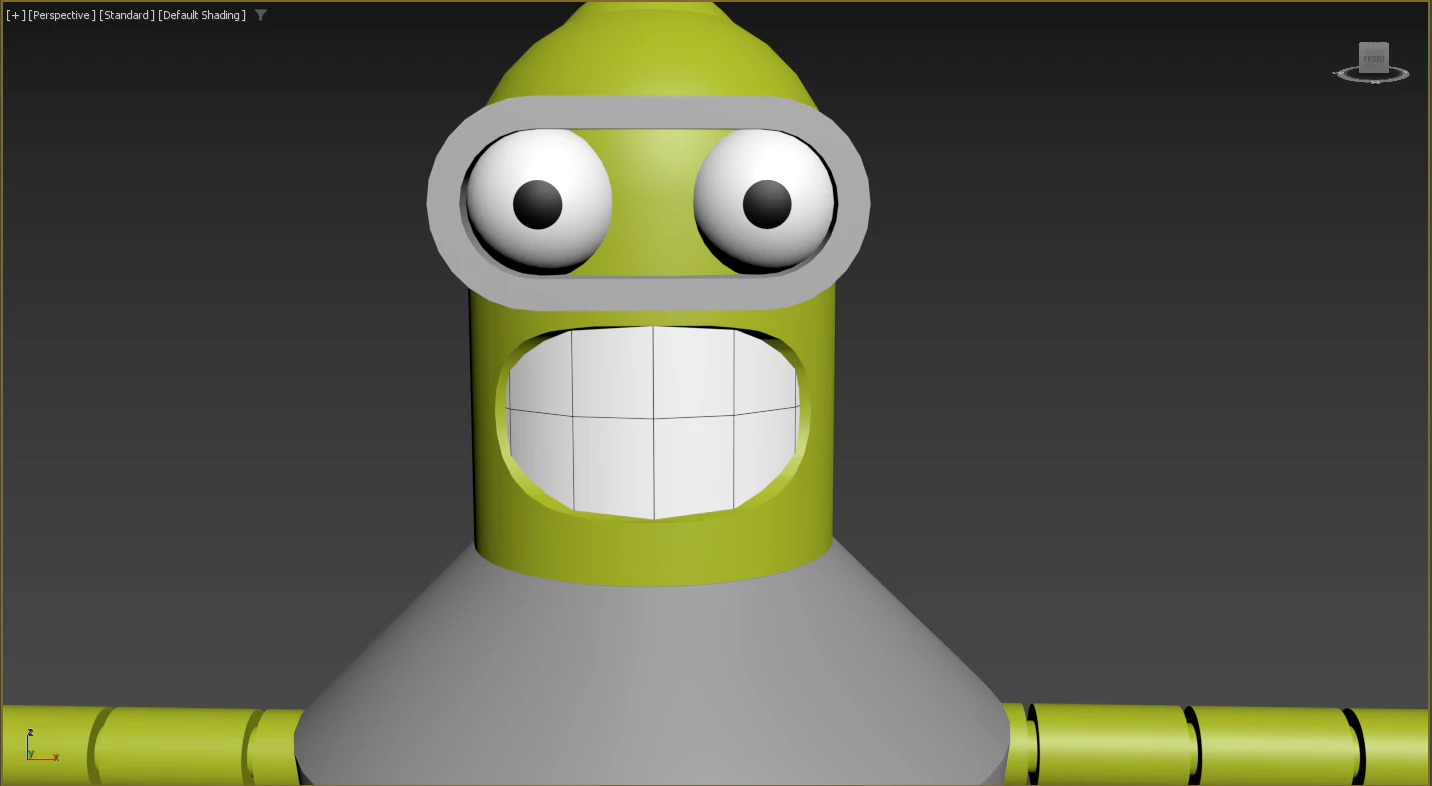 Bender 3D Model .c4d .max .obj .3ds .fbx .stl .blend 