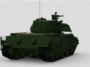 T34-85 2023 tank 3Dモデル
