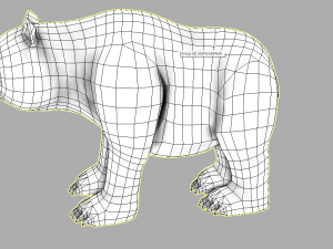Polar bear 3D 模型