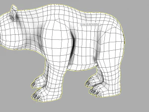 Polar bear 3D Model