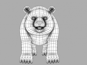 Polar bear 3D 模型