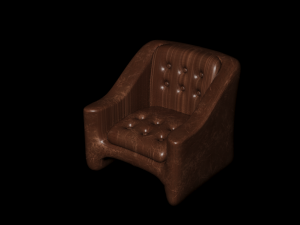 Armchair max 3D 모델