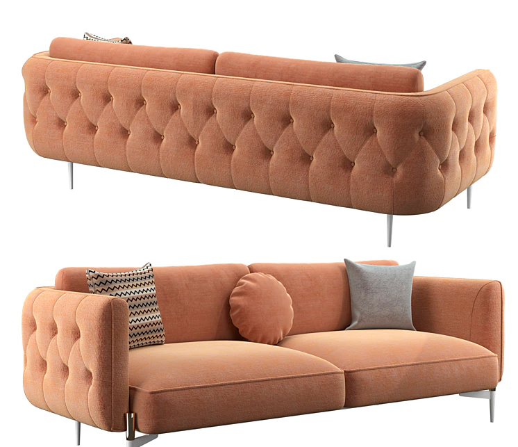 Sofa Milosh Tendenz 3D Modell .c4d .max .obj .3ds .fbx .stl .blend 