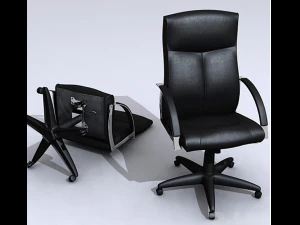 B&uuml;rostuhl 3D Modell