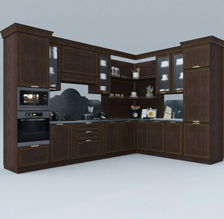 Classic cuisine 3D Model .c4d .max .obj .3ds .fbx .stl .blend