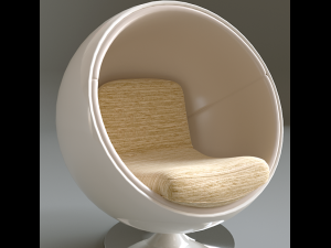 Modern armchair 3D Model
