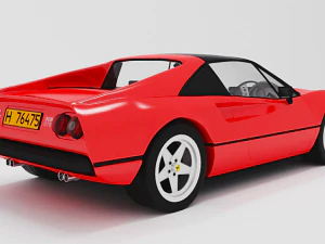 Ferrari 308 GTB 1975 3D Model