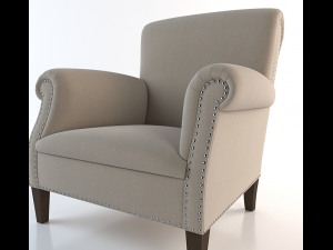 Armchair BEGONIA 3D Model