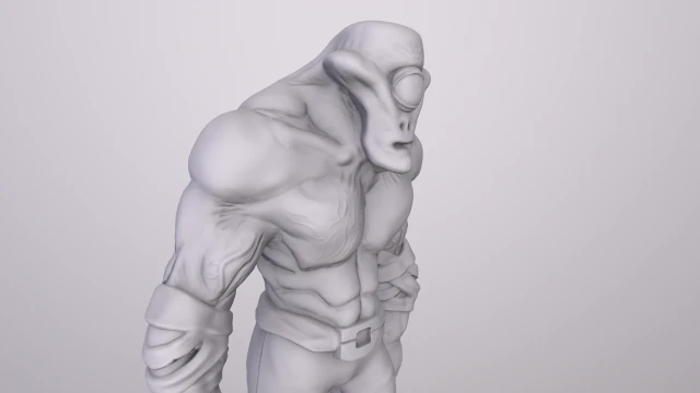 Gleb Het Titan 3D low-poly-model, het product bevat ook een hoog poly-model 3D Model .c4d .max .obj .3ds .fbx .stl .blend 