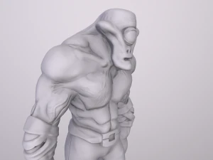 Gleb The Titan 3D 低多边形模型 该产品还包括高多边形模型 3D 模型