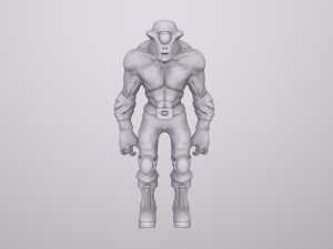 Gleb The Titan 3D low-poly model the product also includes a high poly model 3D Модель