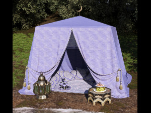 Oriental Tent 3D Модель