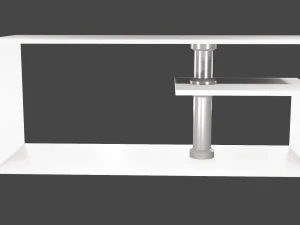 3D-Modell des Tisches 3D Modell