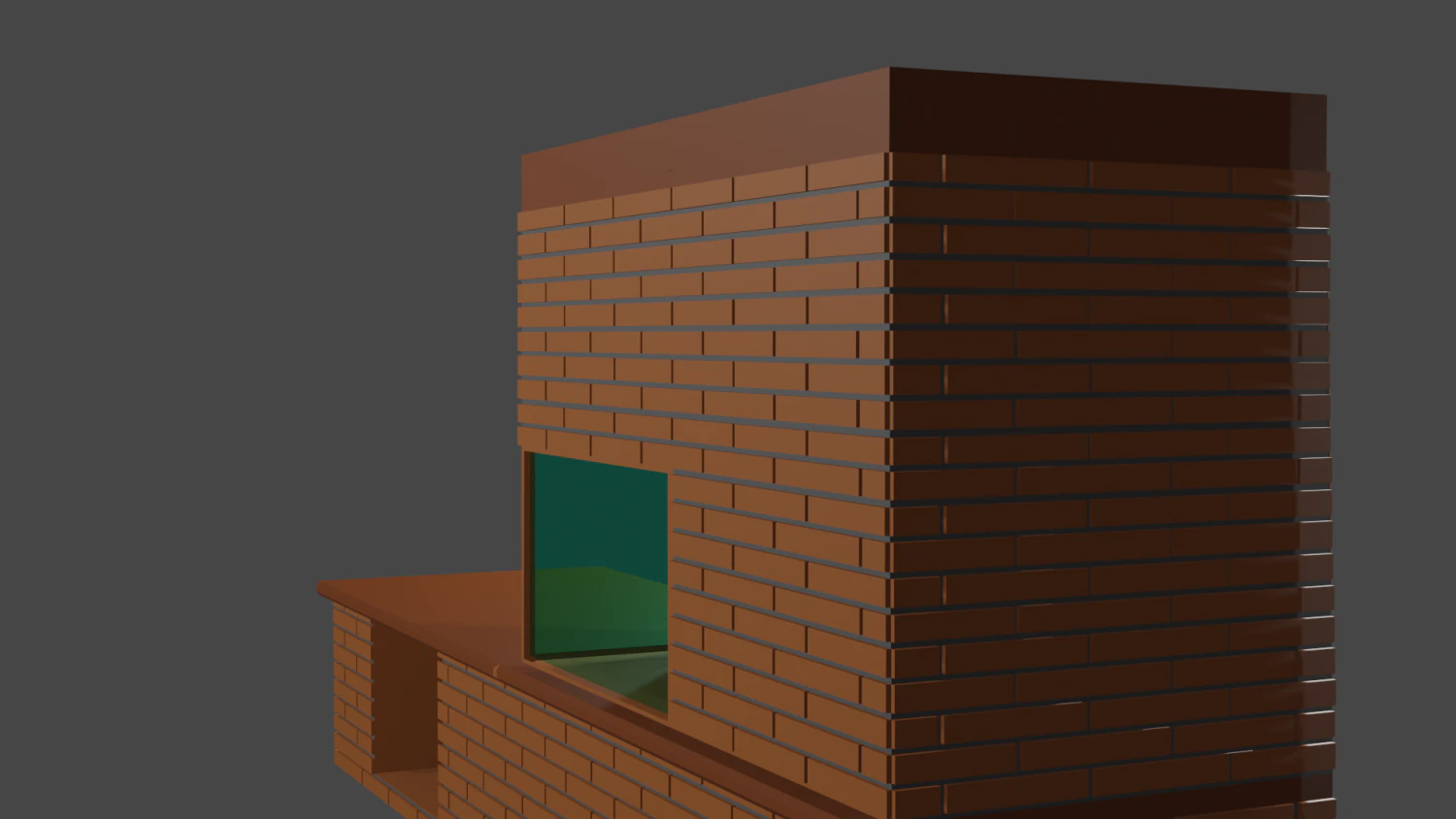 Fireplace 3D Model .c4d .max .obj .3ds .fbx .stl .blend 